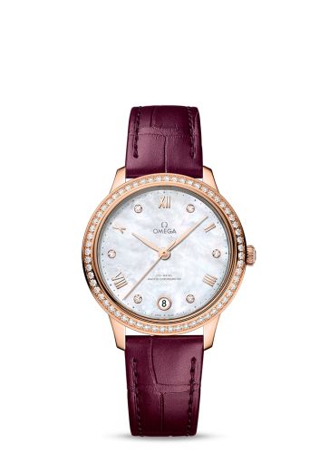 Omega De Ville Master Chronometer 34 Sedna Gold - Diamond / MOP - Diamond